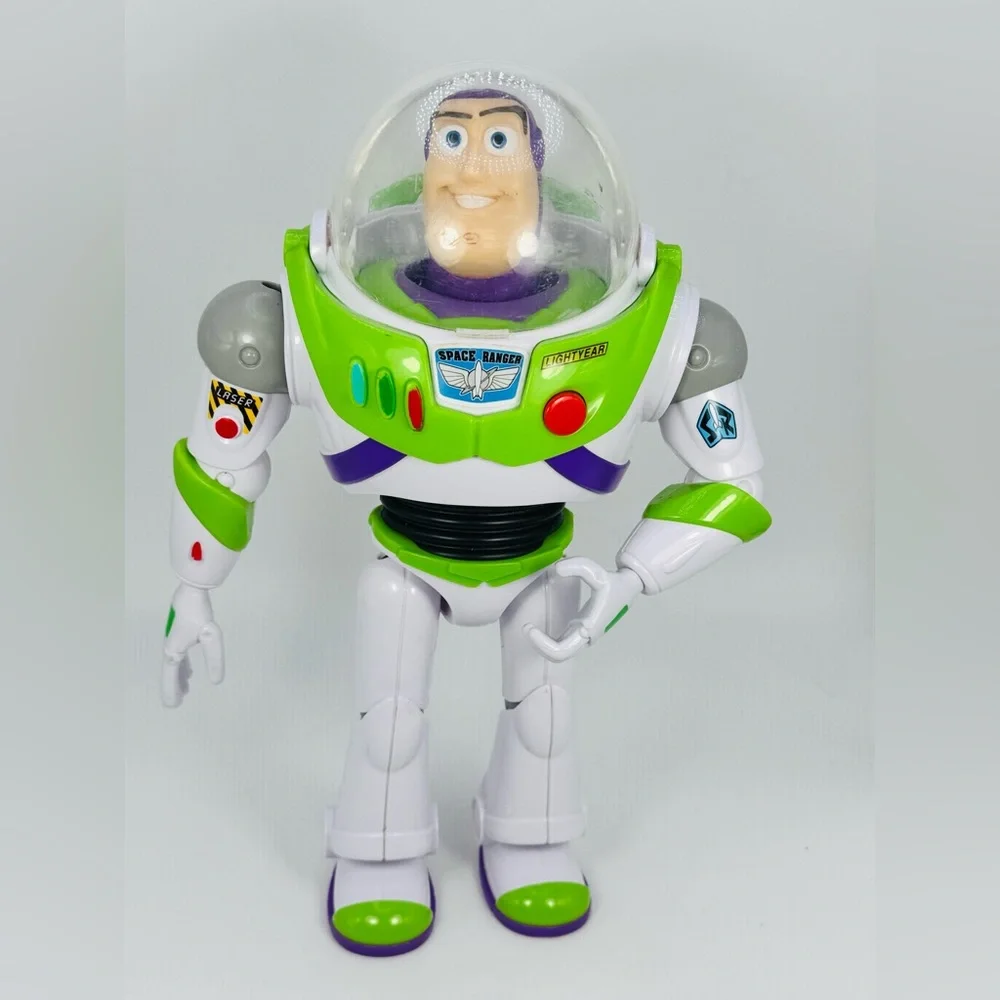 Disney Pixar Toy Story Action-Chop Buzz Lightyear 10” Mattel 2021 Talking Tested